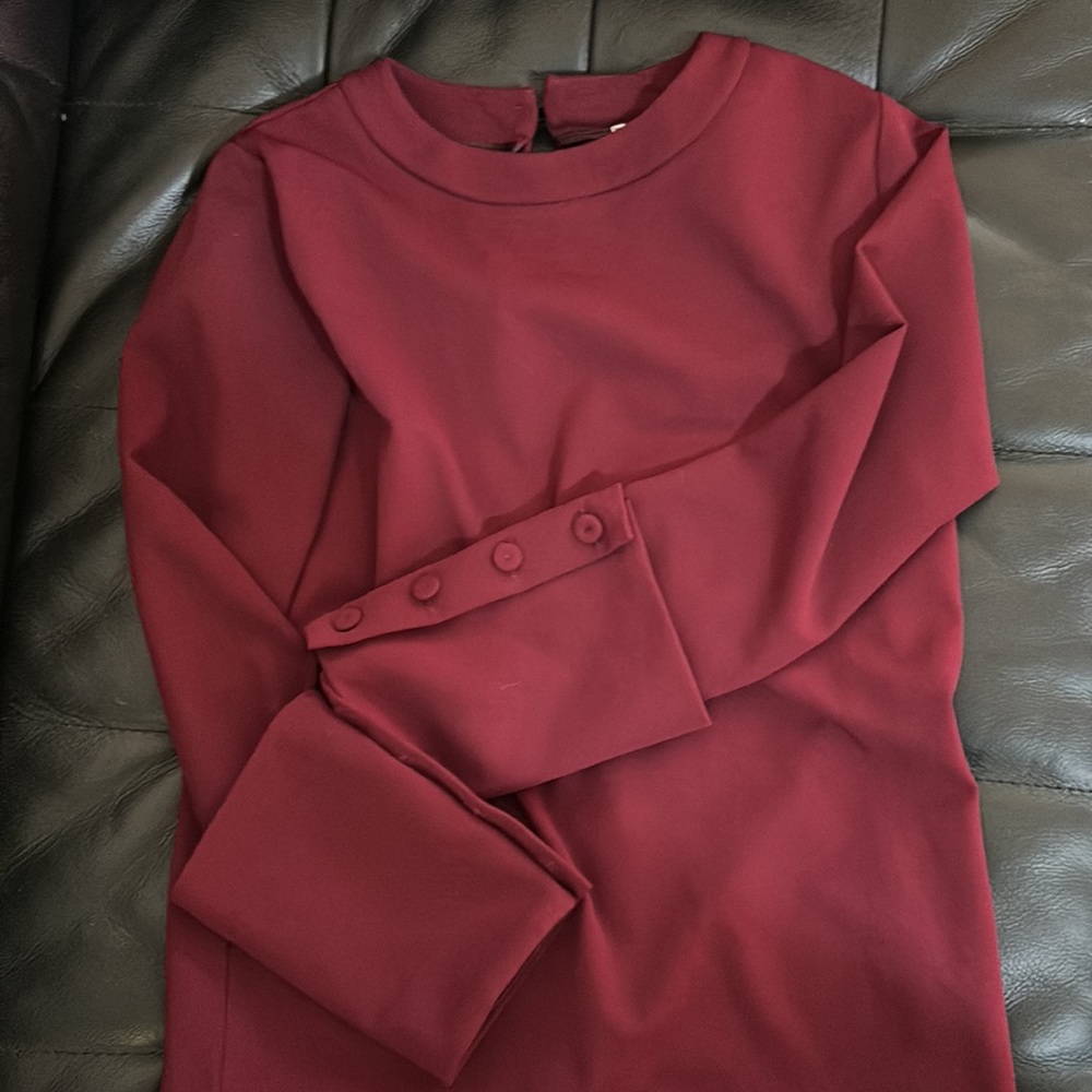 IRIS&INK Burgundy DRESS